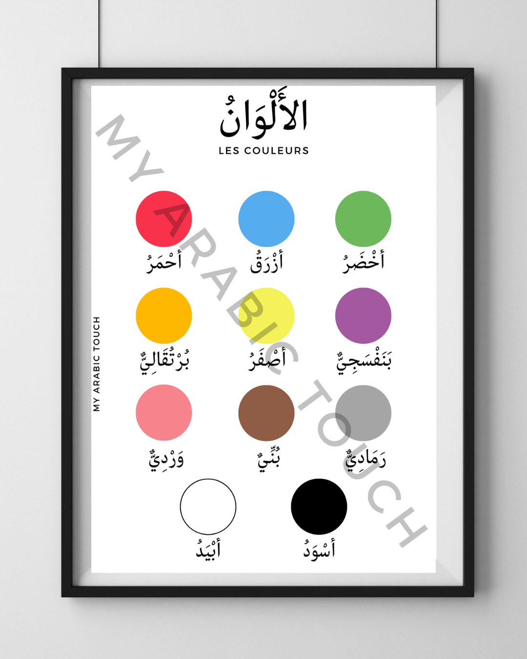 Affiches Vocabulaire et Invocation