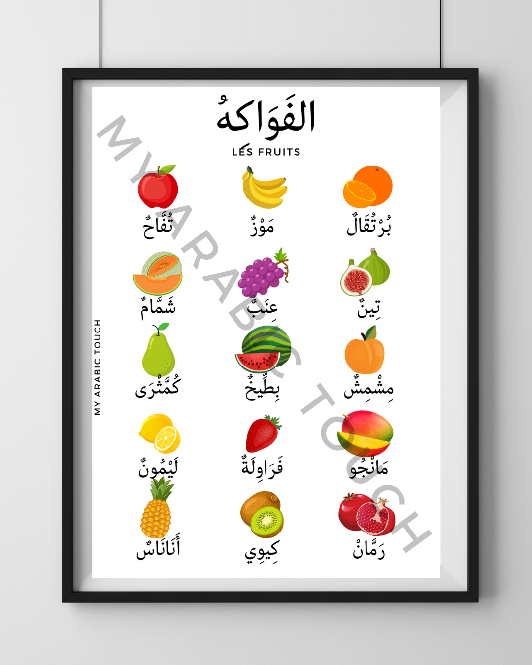 Affiches Vocabulaire et Invocation