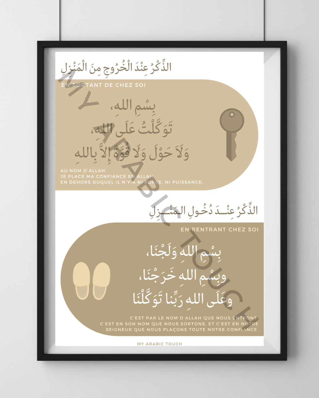 Affiches Vocabulaire et Invocation