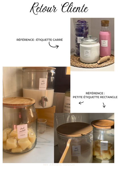 Linge (lots 3 à 6 étiquettes)